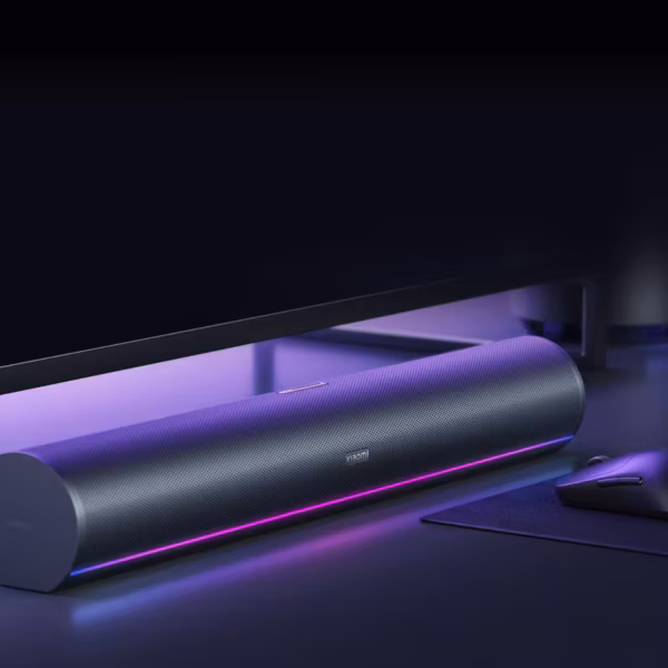 Акустическая система Xiaomi Desktop Speaker Pro Set с подсветкой и сабвуфером на столе
