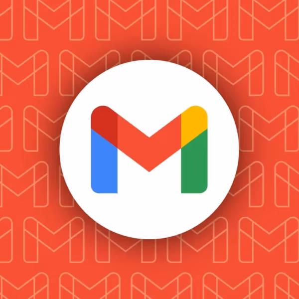 Логотип Gmail с буквой M в цветах Google