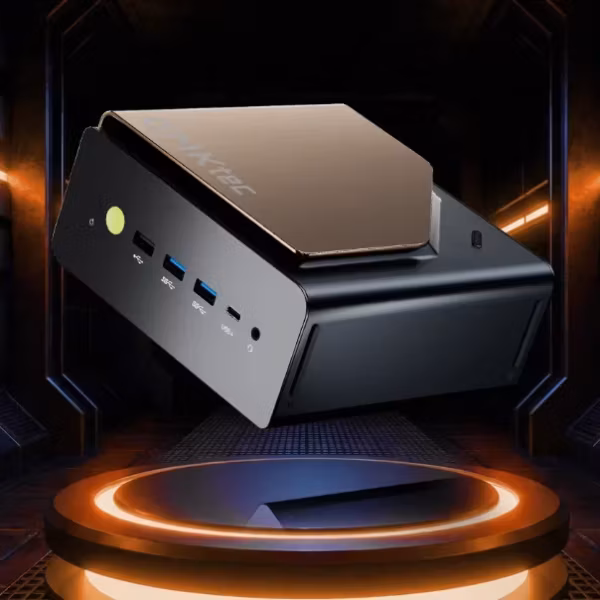 Мини-ПК Gmktec Evo-T2S черный с портами USB
