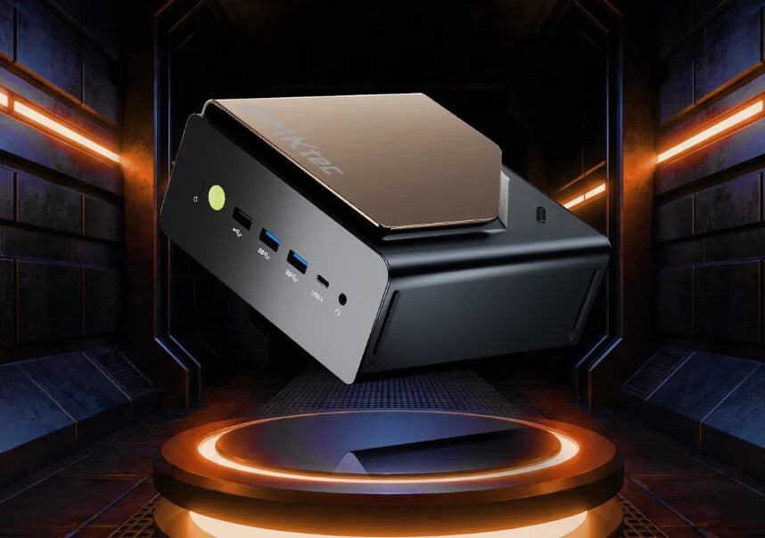 Мини-ПК Gmktec Evo-T2S с множеством USB-портов и мощным AI-процессором Intel Core Ultra