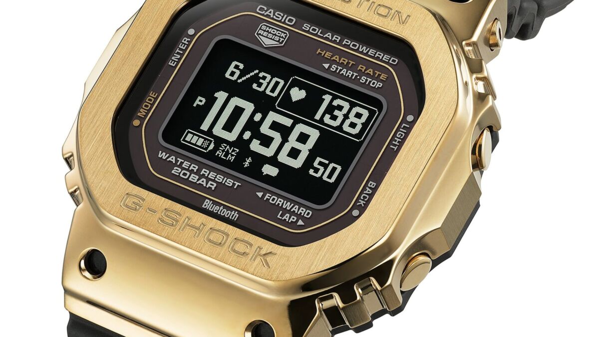 Умные часы G-Shock GM-H5600 с солнечной батареей и дисплеем