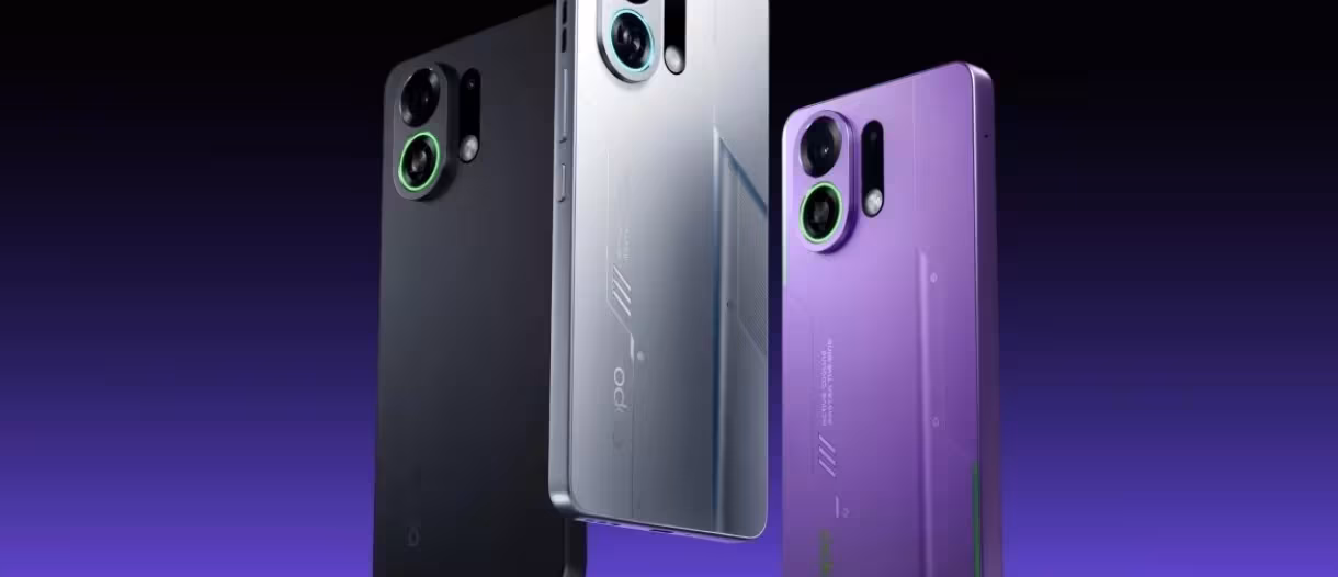Oppo K14 Turbo в трех цветах с крупной камерой и модулем заднего блока