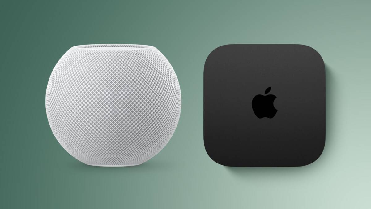 homepod mini and apple tv sage