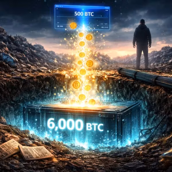 Криптовалютный сейф с 6000 BTC и 500 BTC, из которых украденные биткоины ожили спустя почти 10 лет