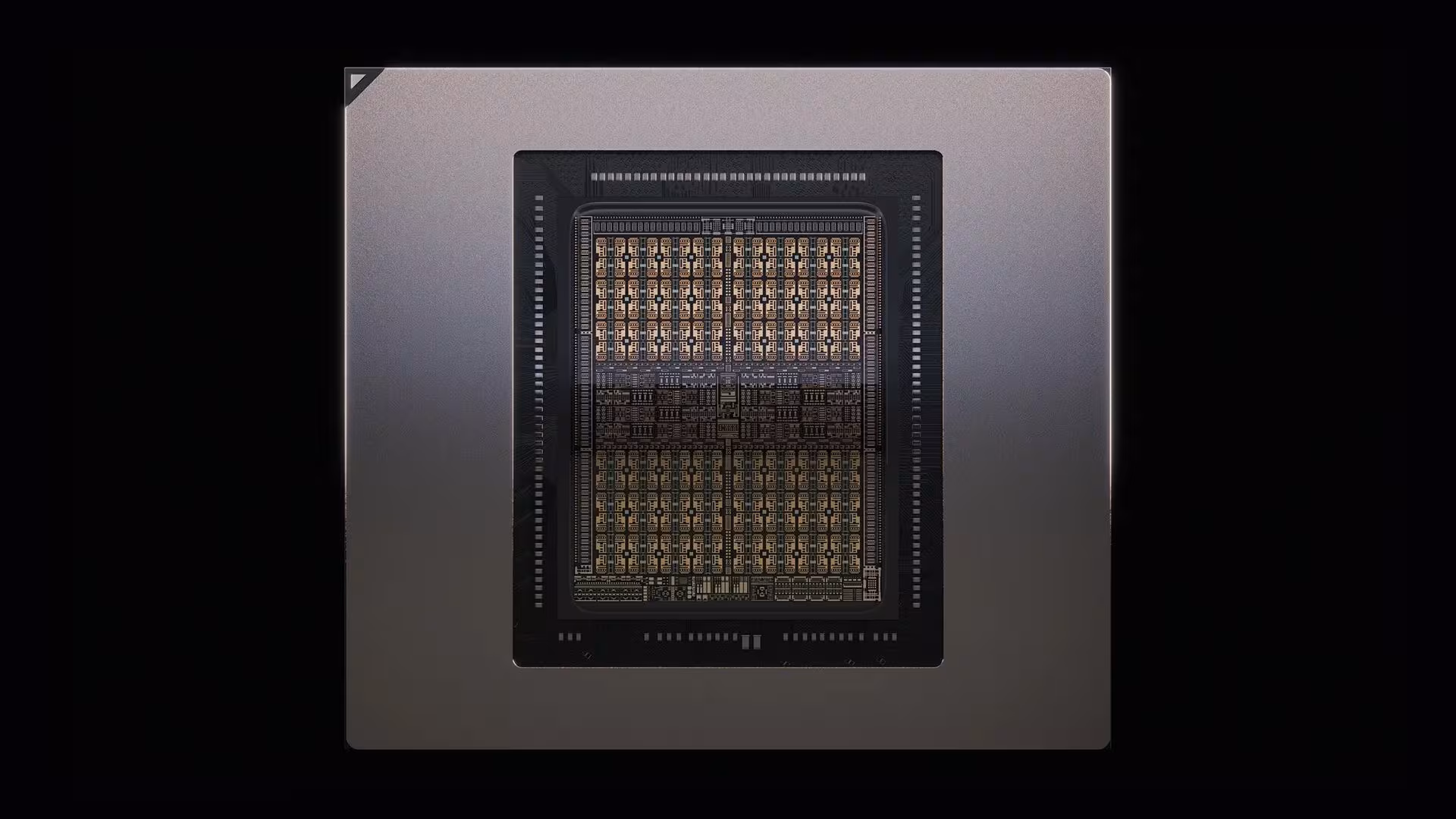 процессор Nvidia CPX для ИИ на черном фоне