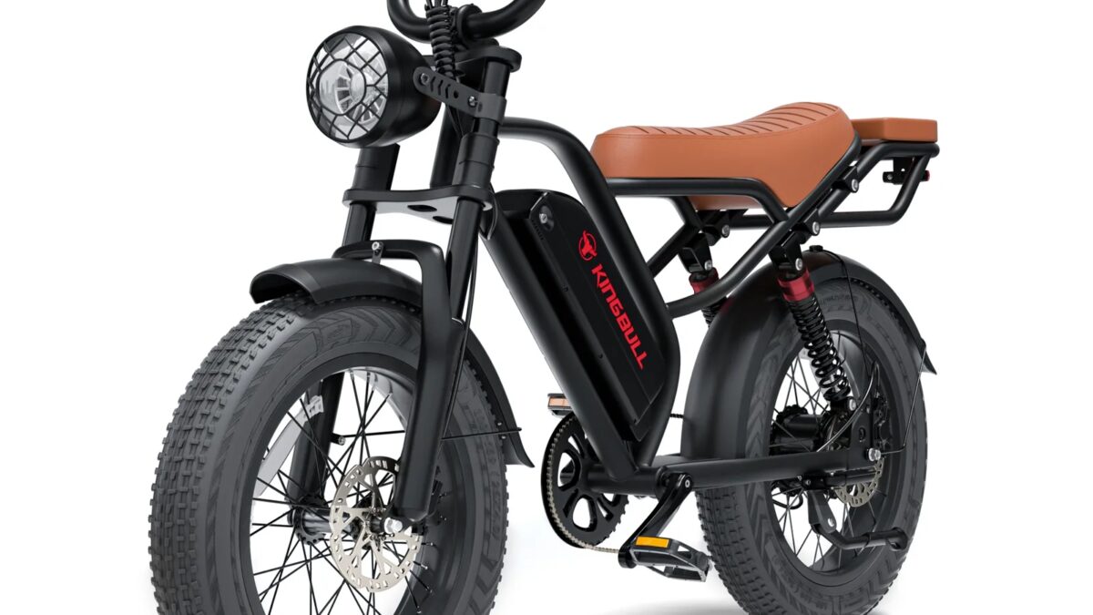 Электровелосипед Kingbull Ranger с крупным колесом и седлом