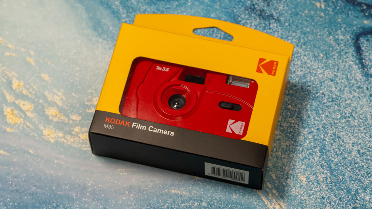 Пленочный фотоаппарат Kodak M35 в коробке