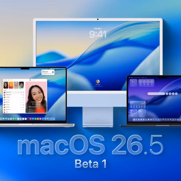 Обзор устройства и интерфейса macOS 26.5 Beta 1