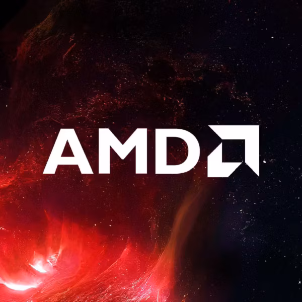Логотип AMD RDNA 5 на космическом фоне, упор на параллельное выполнение команд и ускорение шейдеров