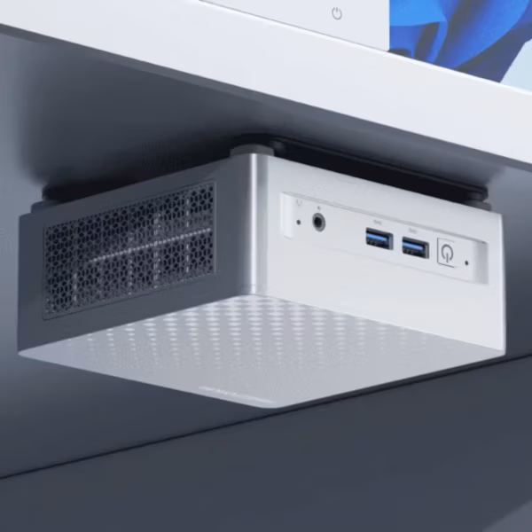 Мини-ПК Minisforum M1 Lite снизу боковая сторона