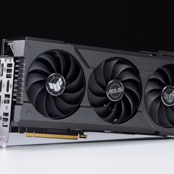 Видеокарта NVIDIA GeForce RTX 4070 Ti SUPER с иконками вентиляторов и логотипом в контексте драйвера 595.58.03 для Linux