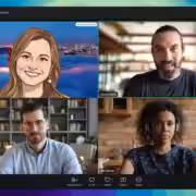 realistic and stylized avatars in zoom meetings