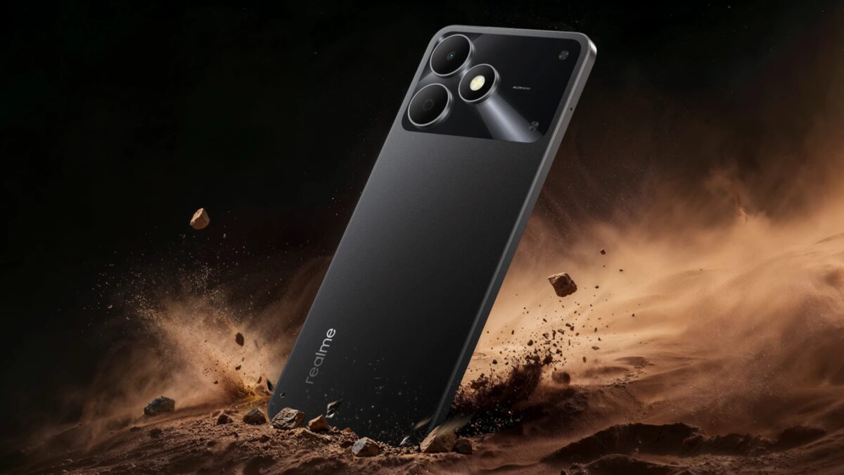 Realme Note 80: черный бюджетный смартфон с тройной камерой