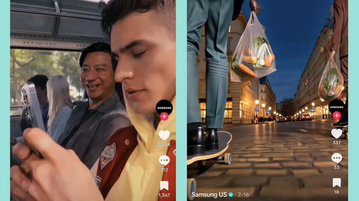 Samsung и TikTok нарушают правила маркировки ИИ в рекламе