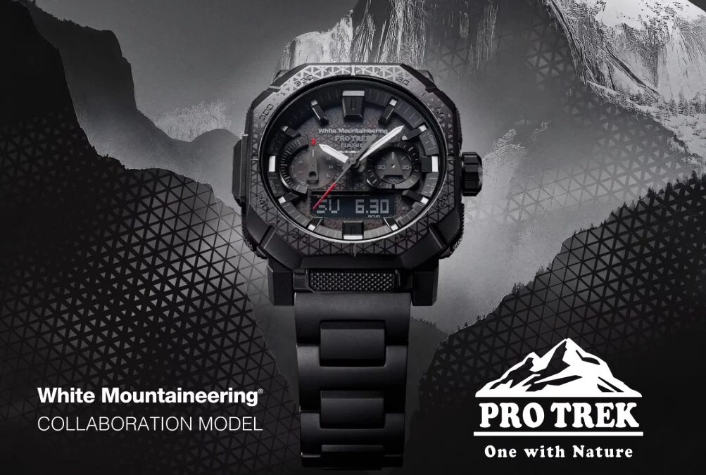 Часы Casio Pro Trek PRW-B1000WM-1 с титановым браслетом вышли ограниченным тиражом