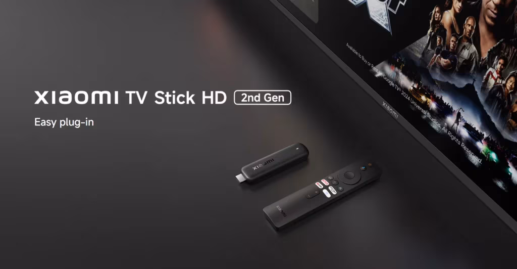 Xiaomi TV Stick HD второго поколения с пультом и флешкой