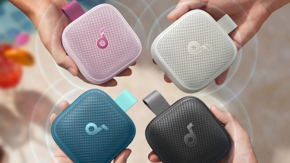 Четыре портативных колонки Soundcore Space 2 и Boom Go 3i