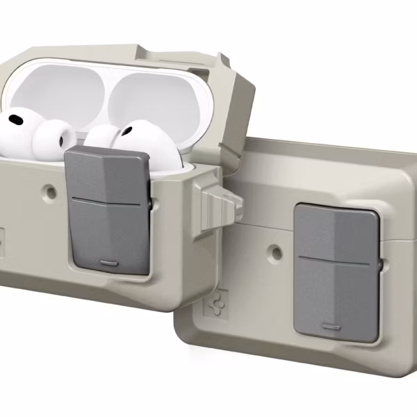 Чехол для AirPods в стиле мышки Macintosh от Spigen