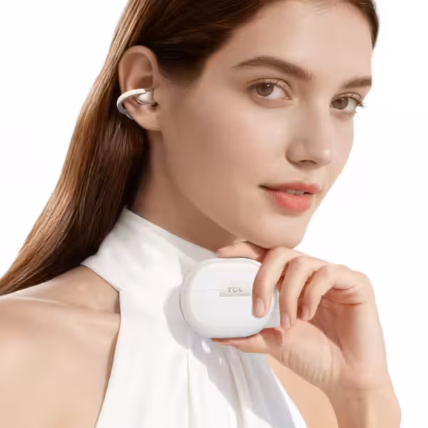 Открытые клипсовые наушники TCL CrystalClip с кристаллом Swarovski