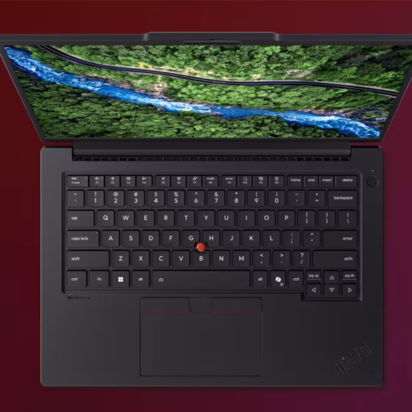 Клавиатура ноутбука Lenovo ThinkPad P14s Gen 7 крупный план
