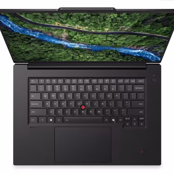Lenovo ThinkPad T1g Gen 9: верхняя часть ноутбука с клавиатурой и тачпадом