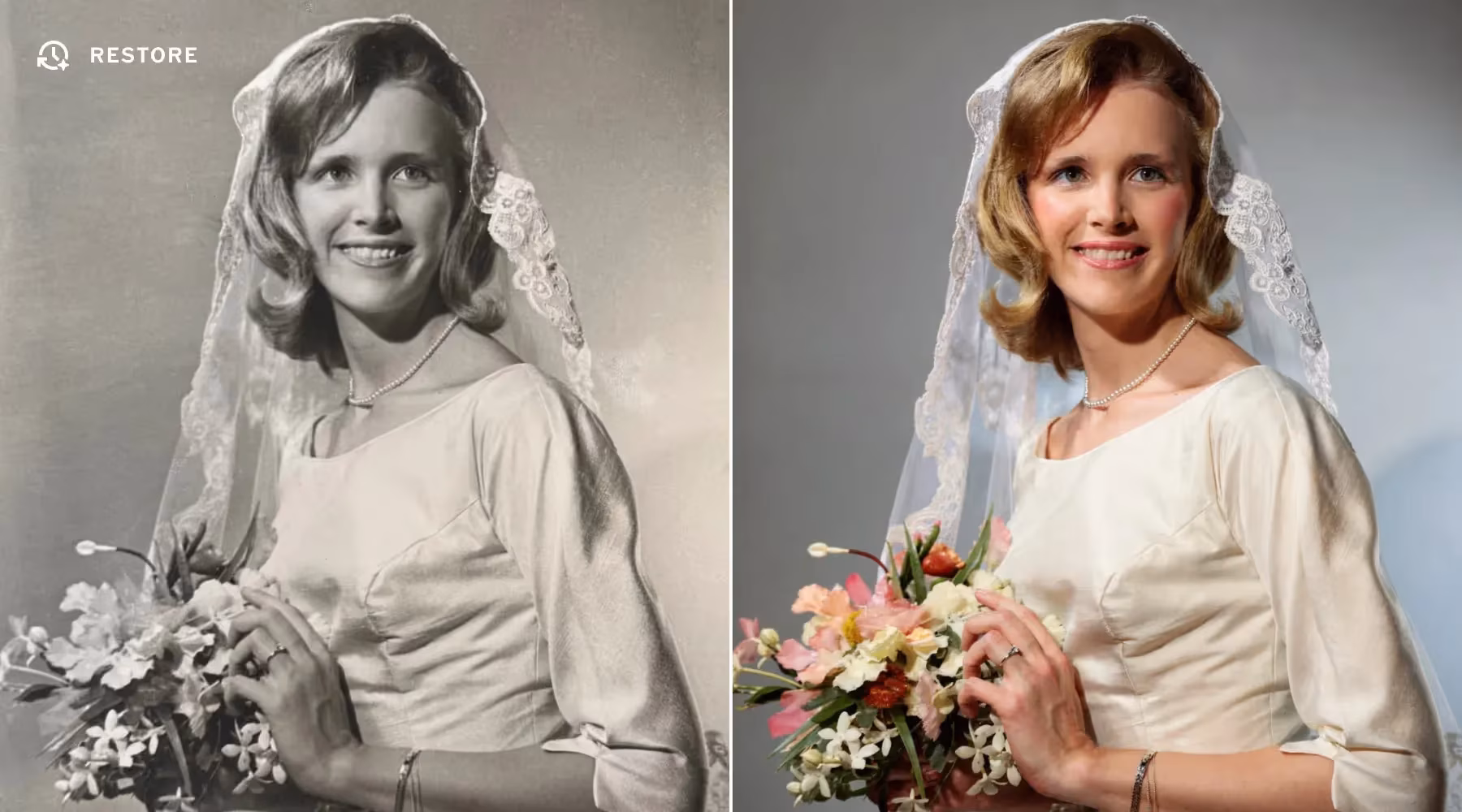 фотография женщины в свадебной блузке и кружевной вуали  история VSCO