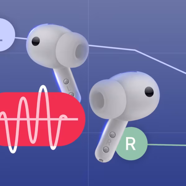 Беспроводные наушники для Android 16: два устройства одновременно, график звука и волны