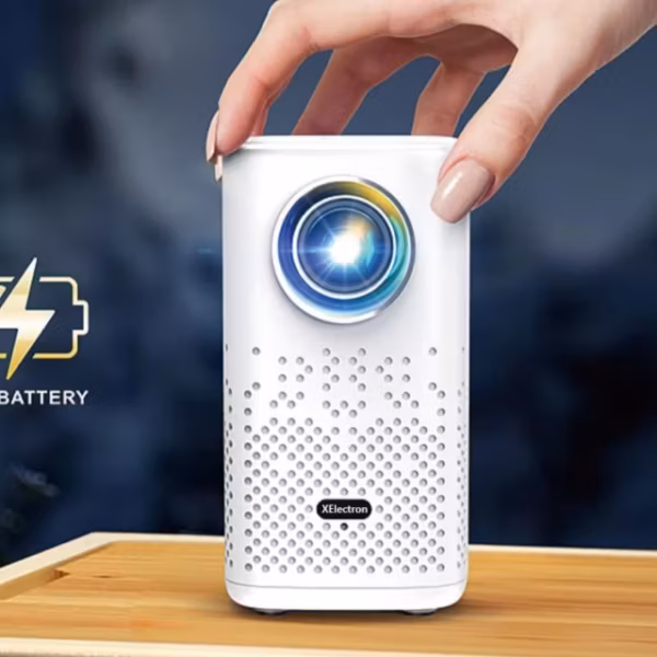 Портативный проектор XElectron PocketBeam с линзой