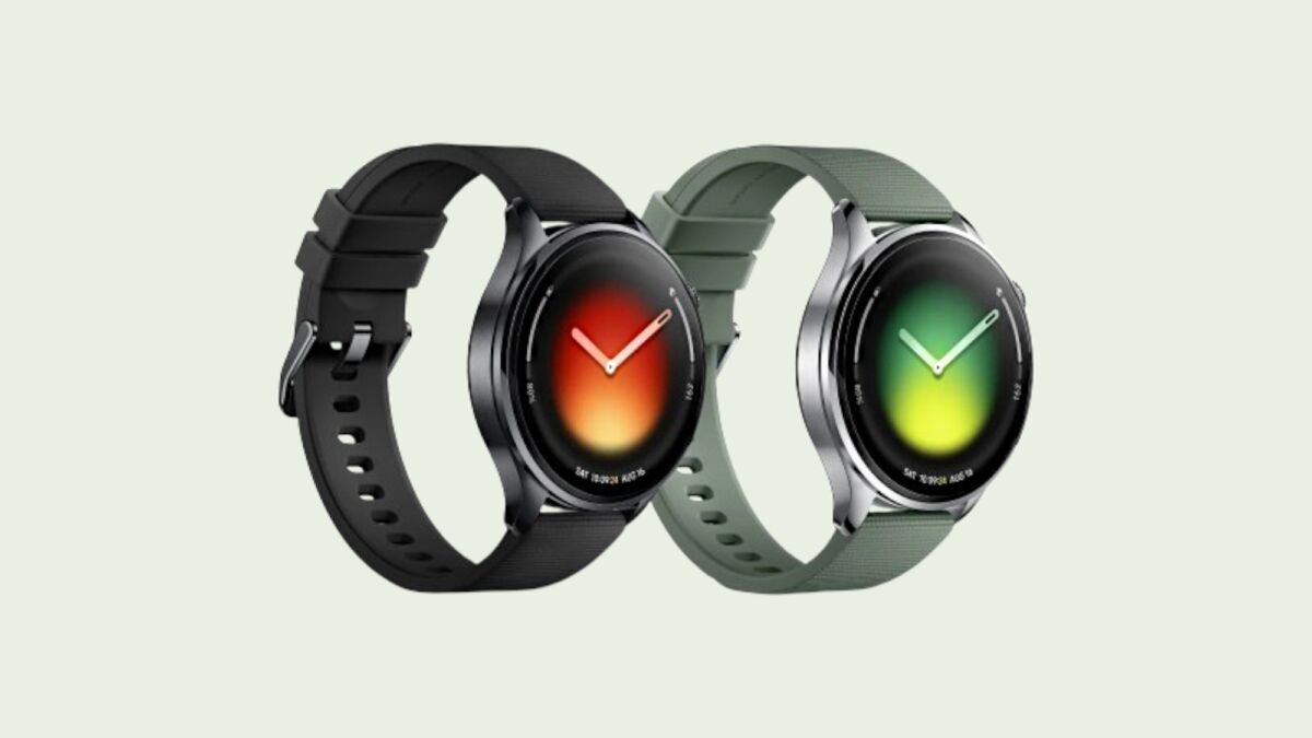 смарт-часы Xiaomi Watch 5 с круглым дисплеем и ремешками