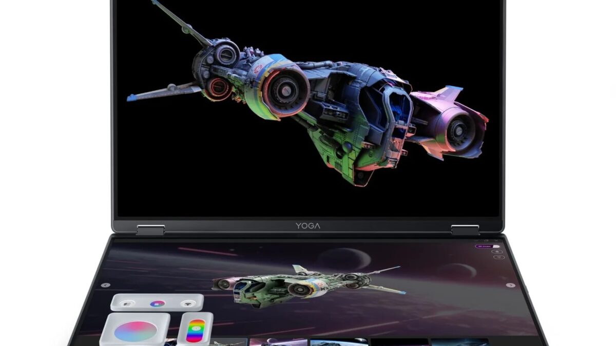 Планшет Lenovo Yoga Book Pro 3D с двумя OLED-экранами