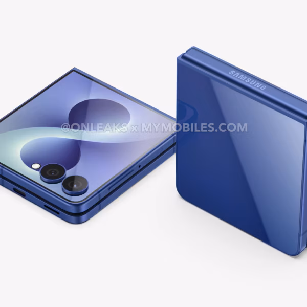 Складной телефон Samsung Galaxy Z Flip 4 в раскрытом виде
