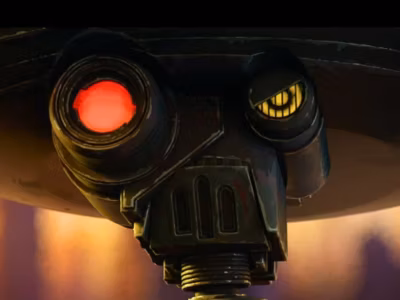 Дарт Мол с красным и желтым глазом устройство