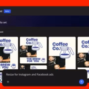 Экран Adobe Firefly AI Assistant в Creative Cloud