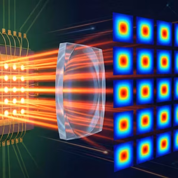 Оптическая связь 362,7 Гбит/с подключение электронный чип