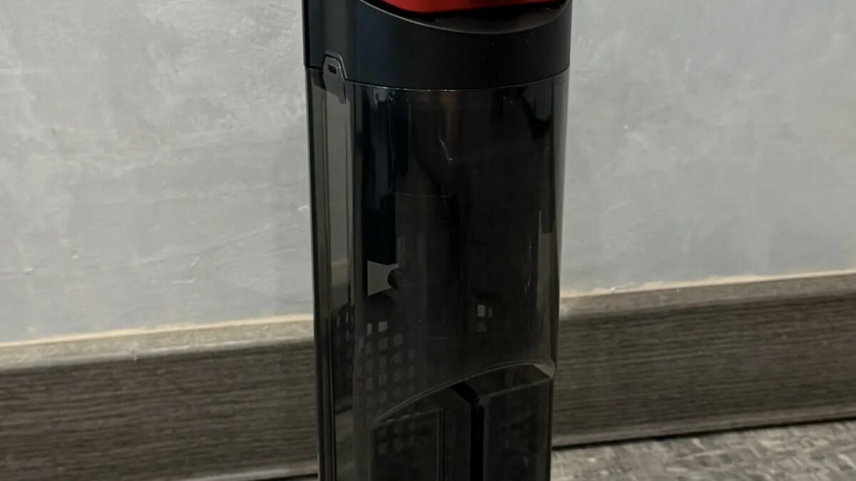 пылесос Dreame G12S Pro черный с красной окантовкой