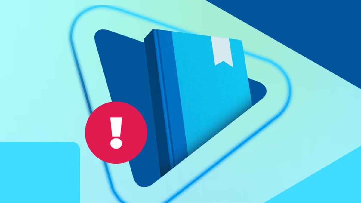 Обложка Google Play Books с предупреждающим знаком Gemini