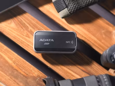 портативный SSD ADATA Urban Tapsafe с NFC
