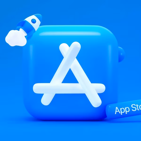 Логотип App Store и значок ракетки с облаком