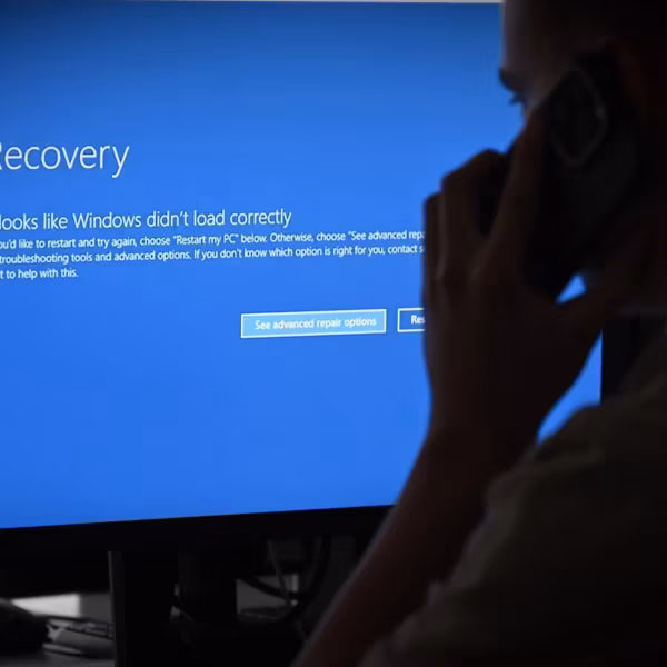 компьютер экран сообщение Windows recovery ошибка