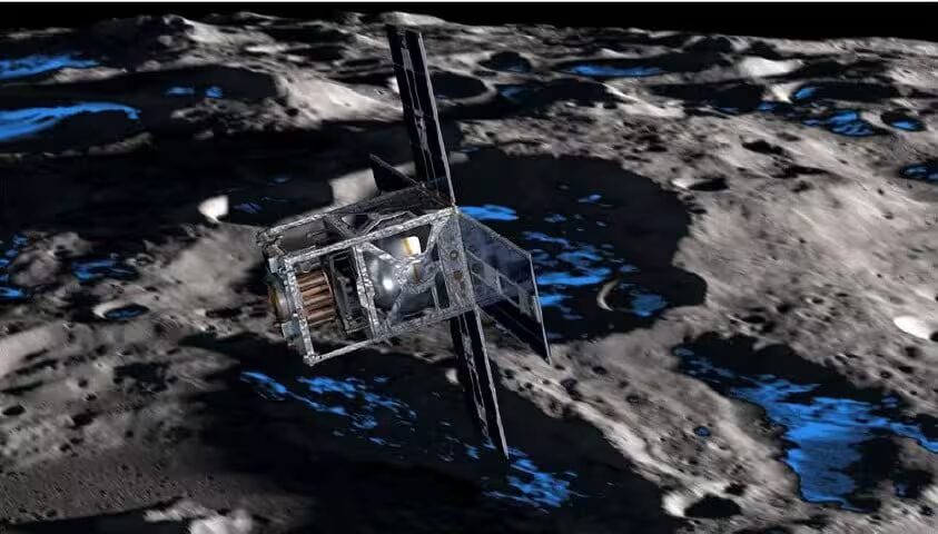 Blue Origin отправит Oasis-1 искать воду на южном полюсе Луны