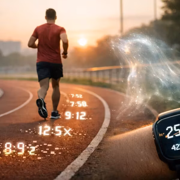 Бегун, беговая дорожка, часы, цифровое время, спортивное оборудование