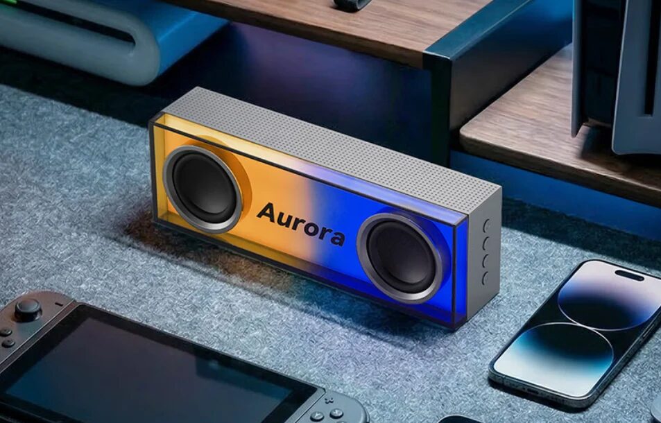 Компактная колоночка Edifier Hecate Aurora с подсветкой и охлаждением