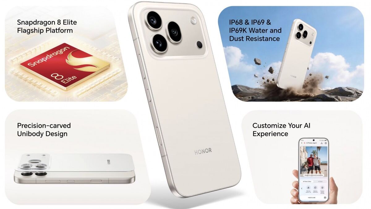 Honor 600 и 600 Pro процессор Snapdragon 8 Elite камера 200МП