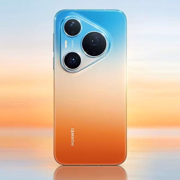 Huawei Pura 90 Pro Max сзади с тремя камерами