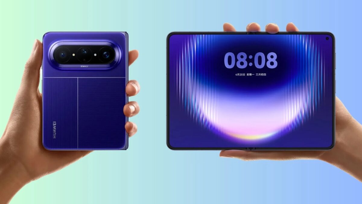 Huawei Pura X Max с камерой и дисплеем