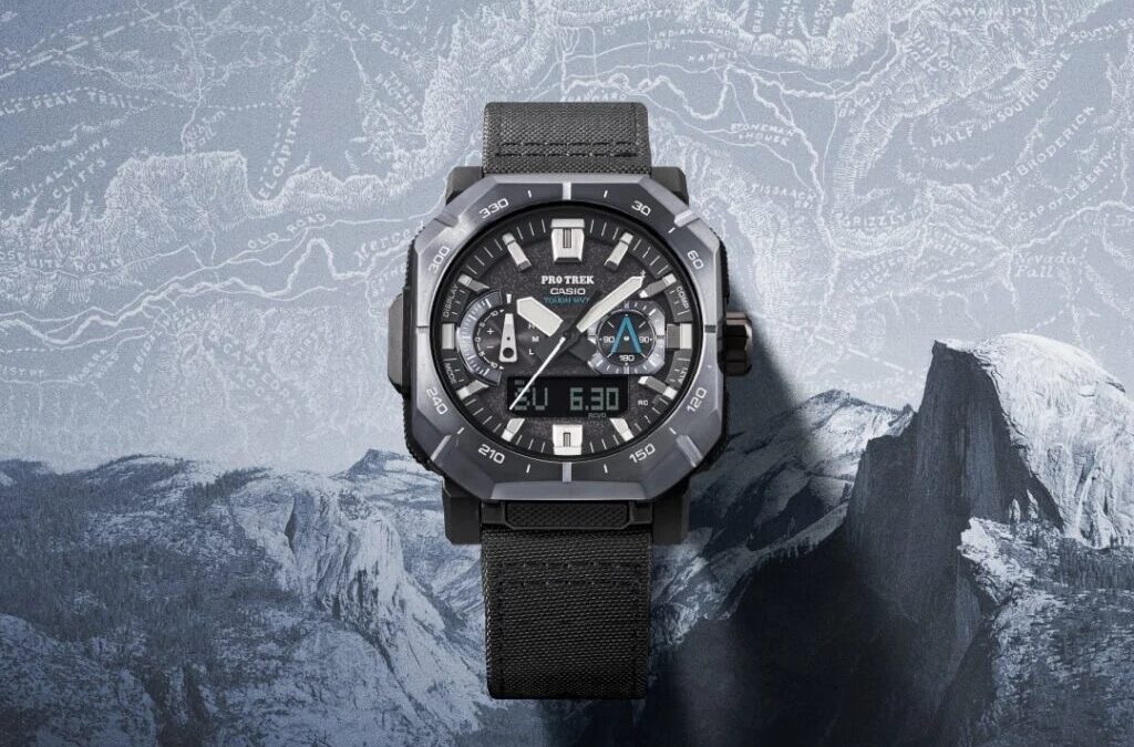 Casio Pro Trek PRW-B1000B-2 вышли с дизайном Yosemite