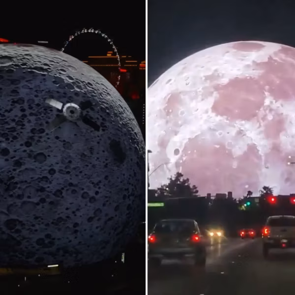 Луна Sphere в Лас-Вегасе для Artemis 2