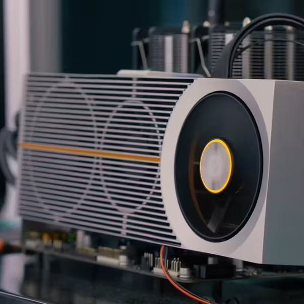 Видеокарта Lisuan Technology eXtreme LX 7G100 с охлаждением и вентилятором