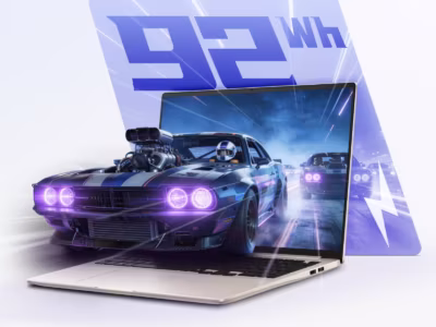 Игровой автомобиль через ноутбук Honor MagicBook 16 2026