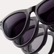 Черные солнечные очки Apple с затемненными стеклами